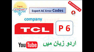 tcl ac p6 error codes you