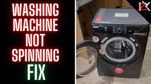 washing machine drum not spinning