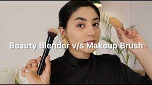 beauty blender v s makeup brush battle
