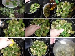 Si nunca has probado una alcachofa, es posible que no sepas cocinarla ni mucho menos comerla. Alcachofas Al Limon Receta