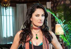 What will become of ingrid's pregnancy? Set Visit Witches Of East End S Madchen Amick On Season Two And Getting Naked