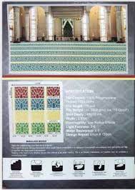 muzdaliana rumali maroon mosque carpet