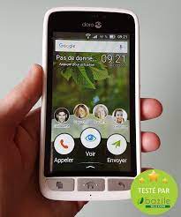 Test du Doro 8031 - smartphone Doro - Bazile Telecom