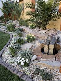 Rock garden designs can range from to sprawling, naturalistic creations to faux dried river beds to rustic mounds of stones, soil, and plants. Easy Rock Garden Landscaping Photo Aquarter Sawn