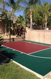 .home sport courts by sport court middle tennessee offer the perfect court for your backyard let us bring the court to you with a backyard court or home gym. 27 Outdoor Home Basketball Court Ideas Sebring Design Build