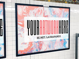 Find & download free graphic resources for metro mockup. Nyc Subway Ad Banner Mockup Psd Techusable