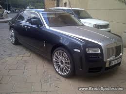 rolls royce ghost spotted in sandton