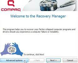 Instructions for restoring your computer's factory settings will vary depending on its manufacturer. Compaq Recovery Disk Guide For Windows Xp Vista 7 8