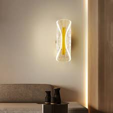 See more ideas about sconces, sconces living room, wall sconces. Acrylic Gold Led Wall Sconce 2 Light Scrolled Shape Indoor Wall Lamp Modern