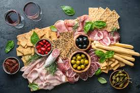 charcuterie board and wine pairing
