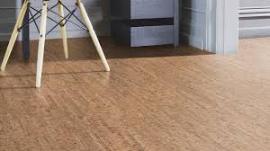glue down cork floor tiles traces