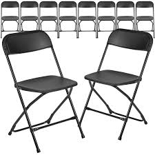 chairs black 10 pack