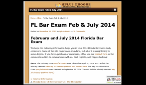 Florida Bar Exam Reciprocity