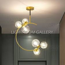 Nordic Creative Golden Pendant Light