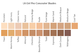 La Girl Pro Concealer Best Shades For Nigerian Skin Colour