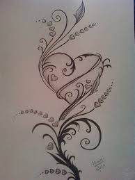 Tattoo Love Sketches Pencil Cypress