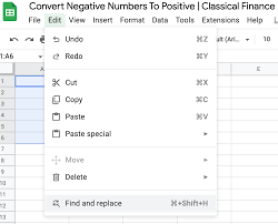 convert a negative number to a positive