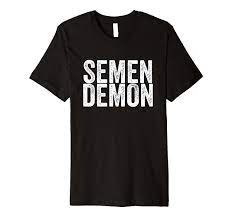 Amazon.com: Semen Demon Premium T-Shirt : Clothing, Shoes & Jewelry