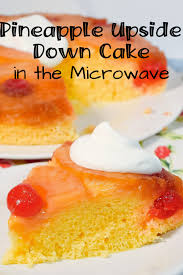 pineapple upside down cake in the