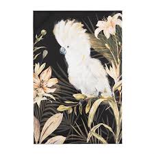 Home Chic Regal White Cockatoo Wall Art