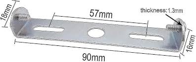 ceiling plate bracket 90mm earthed