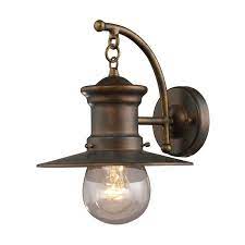 Maritime Outdoor Hanging Wall Sconce By