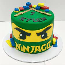 A Cake Life - Ninjago LEGO Birthday Cake with custom...