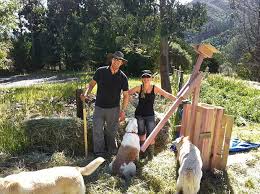 homemade hay baler