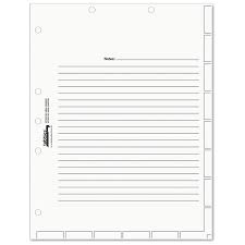 Medical Chart Index Divider Sheets 11 X 8 5 White 400 Box
