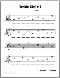 Treble clef note reading #231234 Name The Notes On The Staff Printables Google Search Music Worksheets Music Theory Worksheets Treble Clef