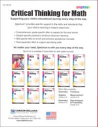One of the most crucial   st century skills is critical thinking     Rainbow Resource Critical Thinking  Test Taking Practice for Math Grade     Main photo   Cover    