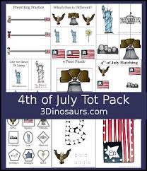 4th of july finger puzzle printable download. Free 4th Of July Pack For Tot Prek Kindergarten 3 Dinosaurs