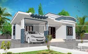 10 Lakhs Cost Estimated Modern Home