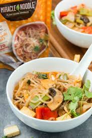 thai vegan noodle soup low carb