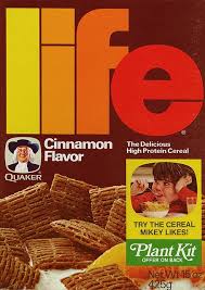 Life Cinnamon Cereal Box w/ Mikey & Plant Kit Offer | Cinnamon ...
