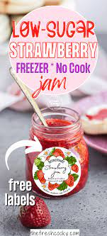 strawberry freezer jam recipe