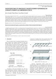 shear resistance of reinforced concrete