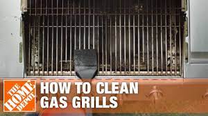 how to clean a grill the