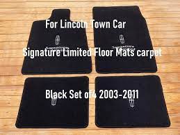 floor mats carpet black set of4 2003