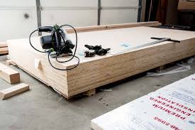 Install Plywood Walls In A Work
