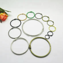 Applicable to often have to revise the updated content of manual or number of pages added or deleted books. 50pcs Large Metal Ring Binder Diy Albums Loose Leaf Book Hoops Inside Diameter 50mm Card Circle Keychain Office Binding Supplie Buy Cheap In An Online Store With Delivery Price Comparison Specifications Photos