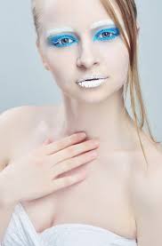 silver makeup stock photos royalty