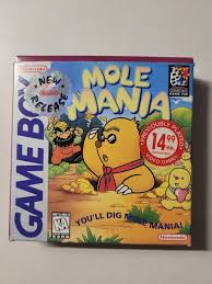 mole mania nintendo game boy 1997