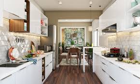 20 Beautiful Parallel Kitchen Designs