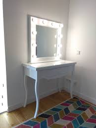 french style makeup table mirror set