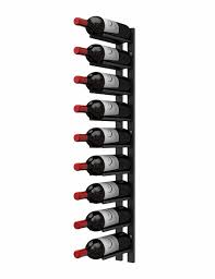 wall rails metal wine rack