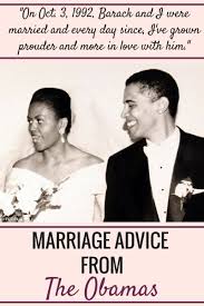 Barack and michelle obama on their relationship. Marriage Advice From The Obamas Marriage Laboratory