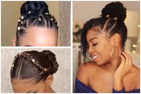 Recreate your hairstyle with the amazing mix of the man bun and other haircuts. Not Your Ordinary Bun Beautiful Bun Hairstyles For Black Women Black Hair Information