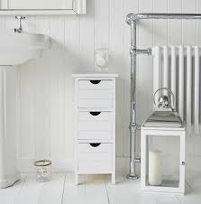 Everyone wants to be surround of comfortable and cozy space, which reflects our essence. Dorset 21cm Wide Narrow White Bathroom Storage Furnitue With 4 Drawers