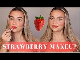 strawberry makeup trend makeup